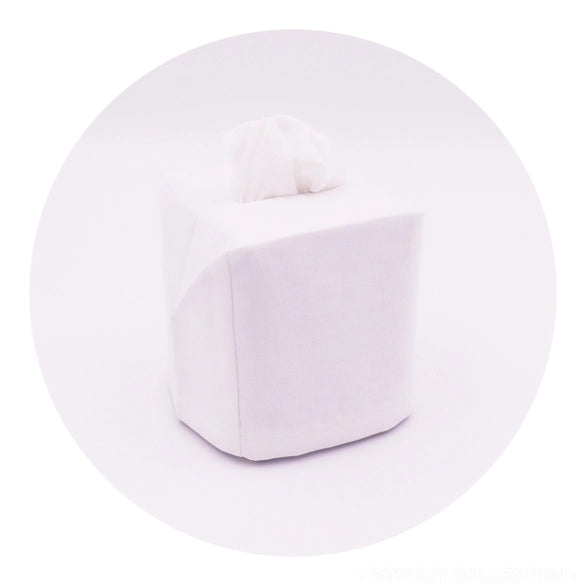 Linen Tissue Box Cover