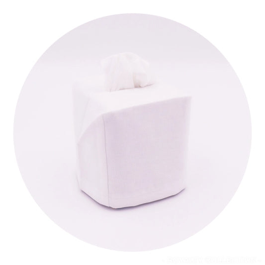 Linen Tissue Box Cover