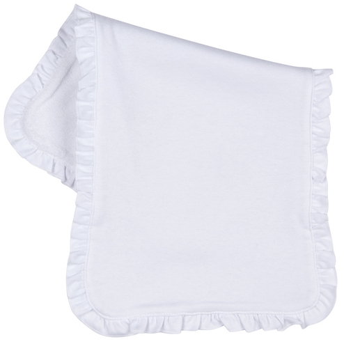 Ruffle Burp Cloth