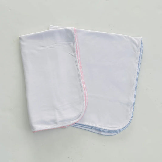 Picot Trimmed Baby Blanket