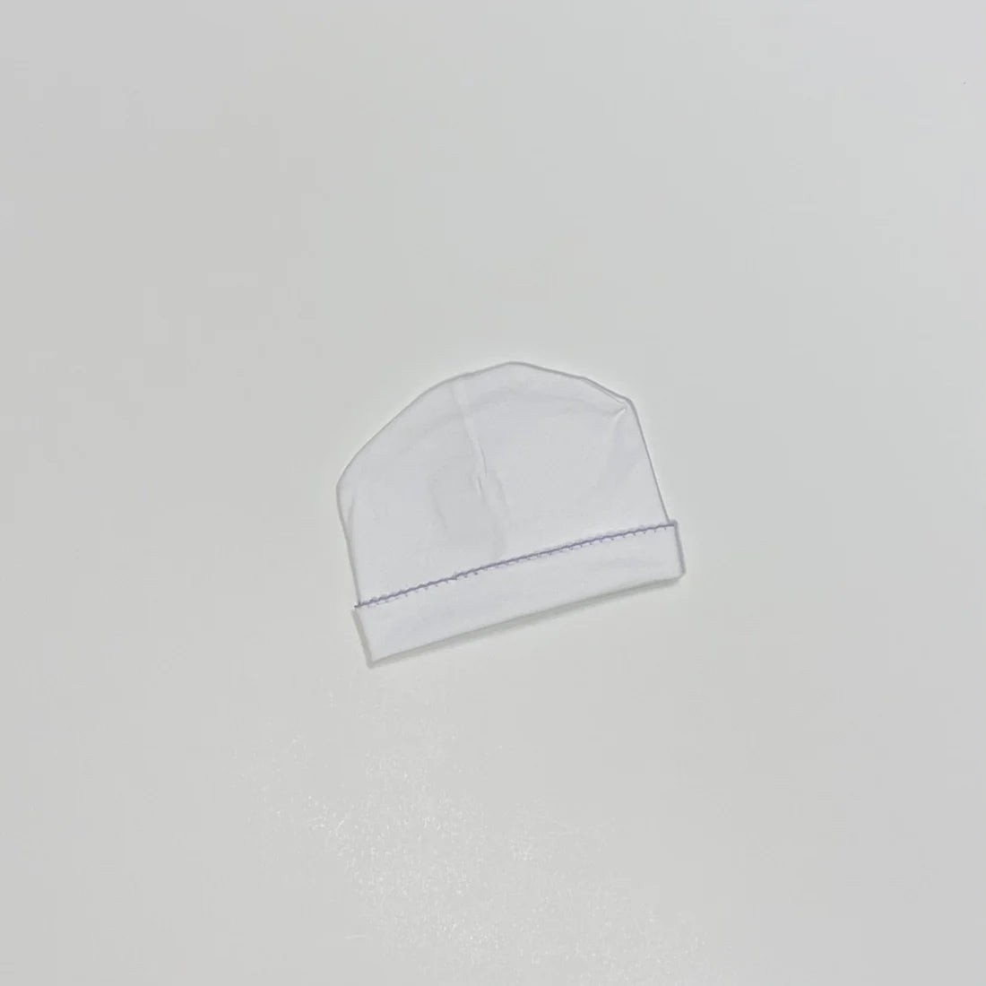 Picot Trimmed Baby Hat