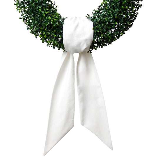 Linen Wreath Sash